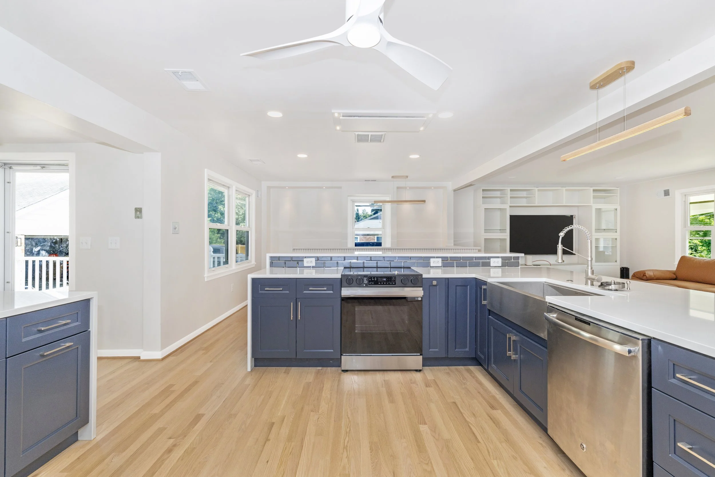 Construction renovation project by Skyward Construction Group