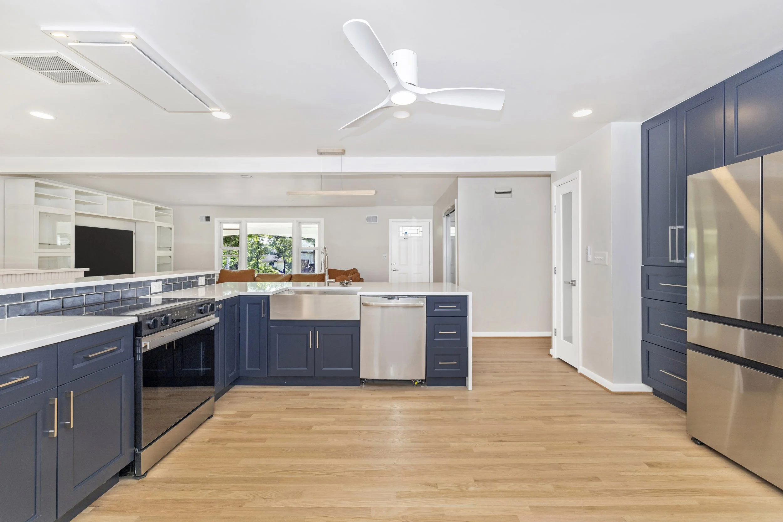 Construction renovation project by Skyward Construction Group