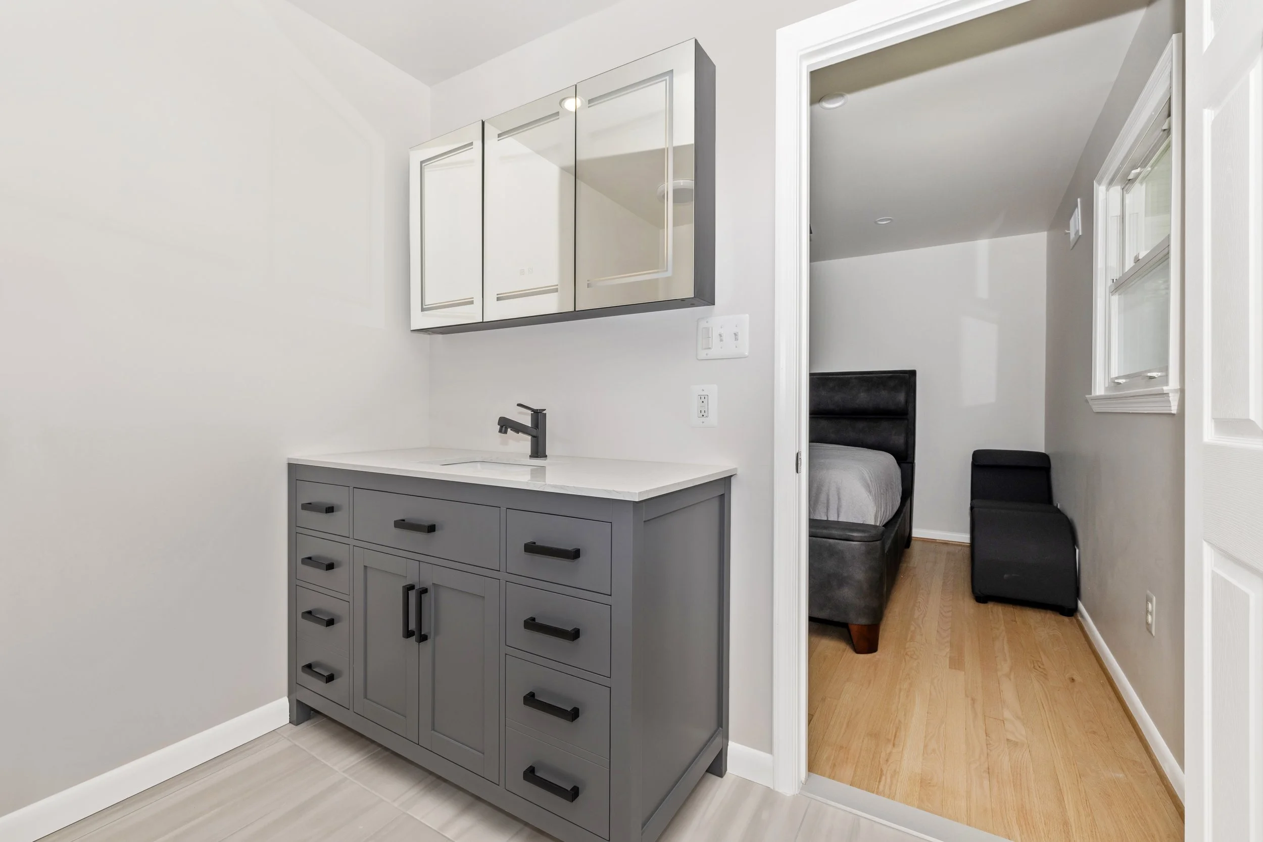 Construction renovation project by Skyward Construction Group