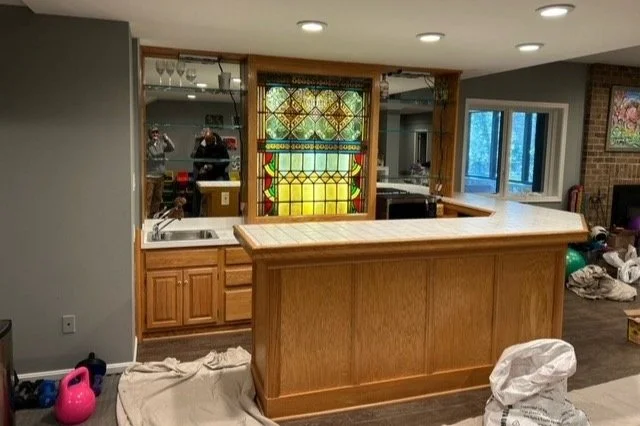 Construction renovation project by Skyward Construction Group